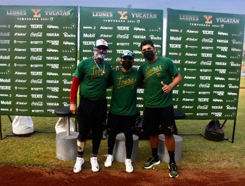 Obeso, Jaime y Valdez señalan la responsabilidad que es llegar a los Leones de Yucatán