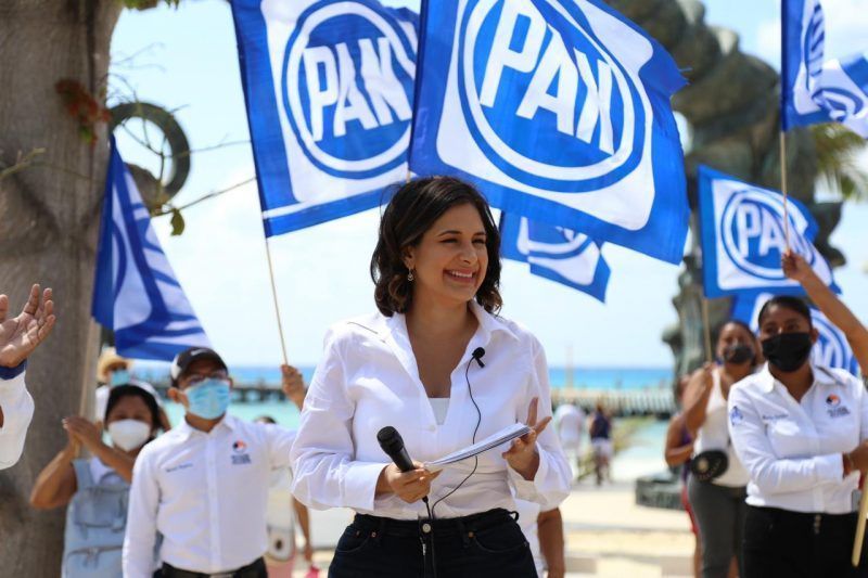 Va por México, va por la reactivación económica de Quintana Roo: Estefania Mercado