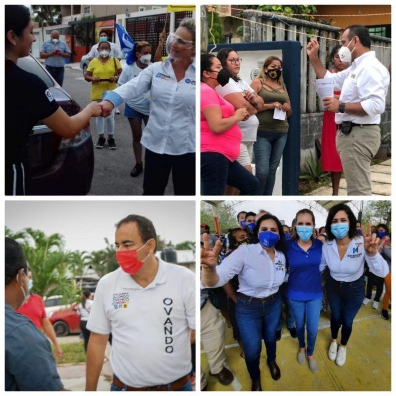 Candidatos a diputaciones de Va por México se comprometen a mejorar la cobertura en salud