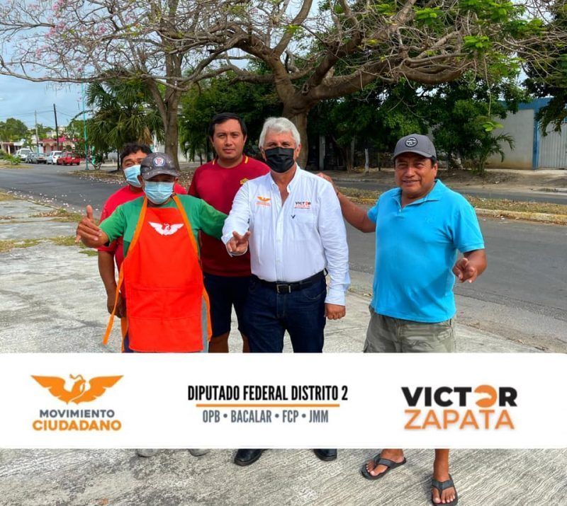 Víctor Zapata promoverá reforma fiscal que beneficie al sur del Estado