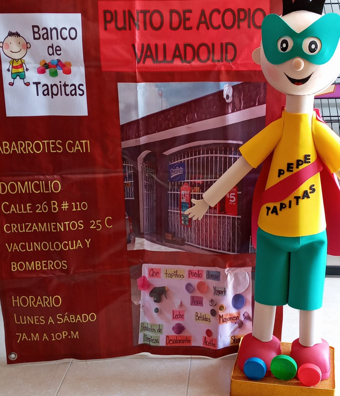 Sigue labor generosa del Banco de Tapitas de Valladolid en favor de los niños con cáncer