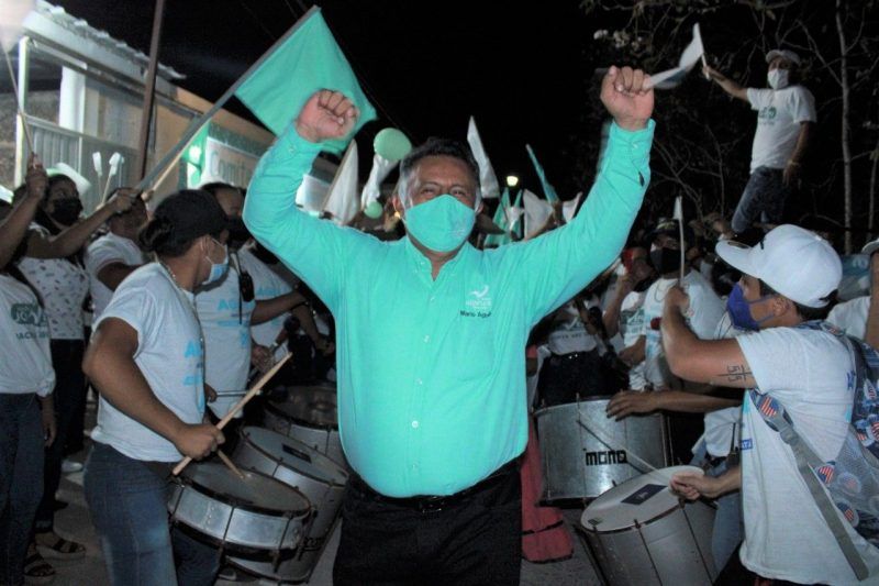 En Temozón están convencidos que el cambio solamente se dará con Mario Aguilar Díaz