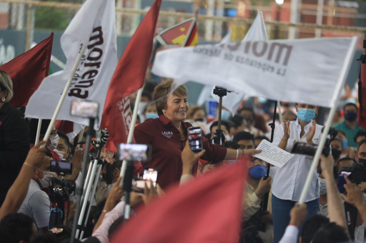 Candidatura de Laura Beristain más firme que nunca