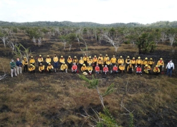 Con quema intencional, capacitan en manejo del fuego