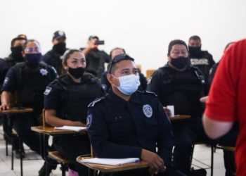 Policía Quintana Roo en Cozumel, inician capacitación sobre respeto a DH