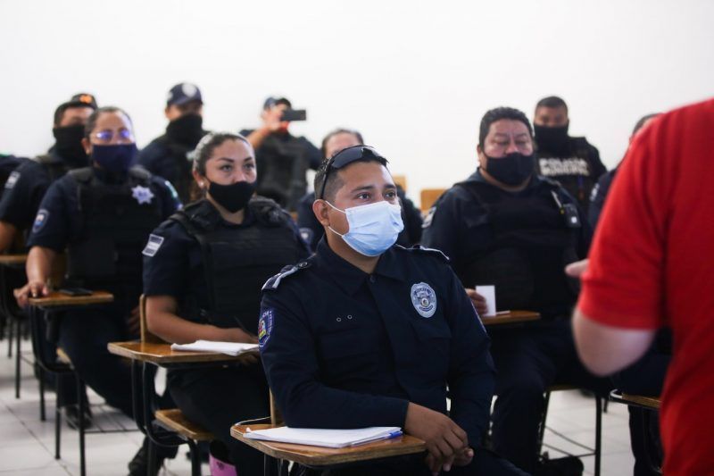 Policía Quintana Roo en Cozumel, inician capacitación sobre respeto a DH