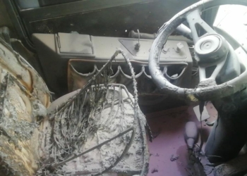 No hubo ataque a un autobús; se incendió por un corto circuito