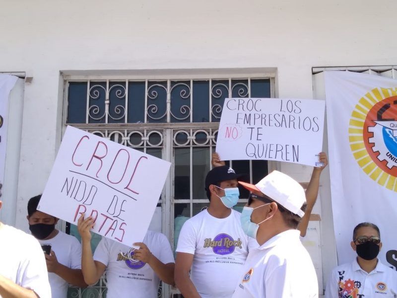 Rechazan trabajadores de Hard Rock su incorporación a la CROC