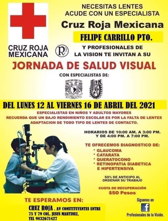 Cruz Roja puso en marcha la “Jornada de Salud Visual”
