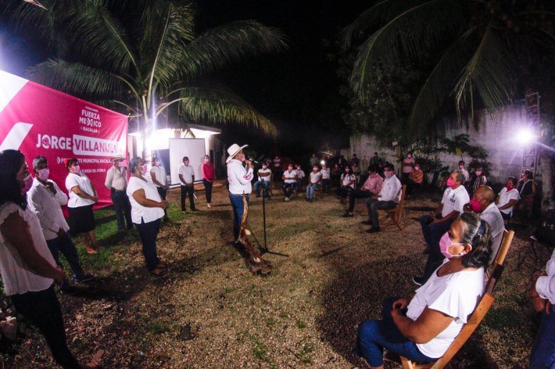 Con «La Fuerza Del Pueblo» habrá una nueva esperanza para Bacalar: Jorge Villanueva