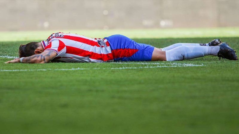El error de Hiram Mier en el partido Chivas vs Santos
