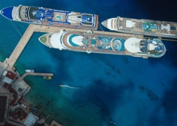Festivo regreso de los Cruceros de Royal Caribbean a la Isla de Cozumel