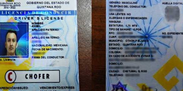 Sin el material para la expedición de licencias de conducir en FCP