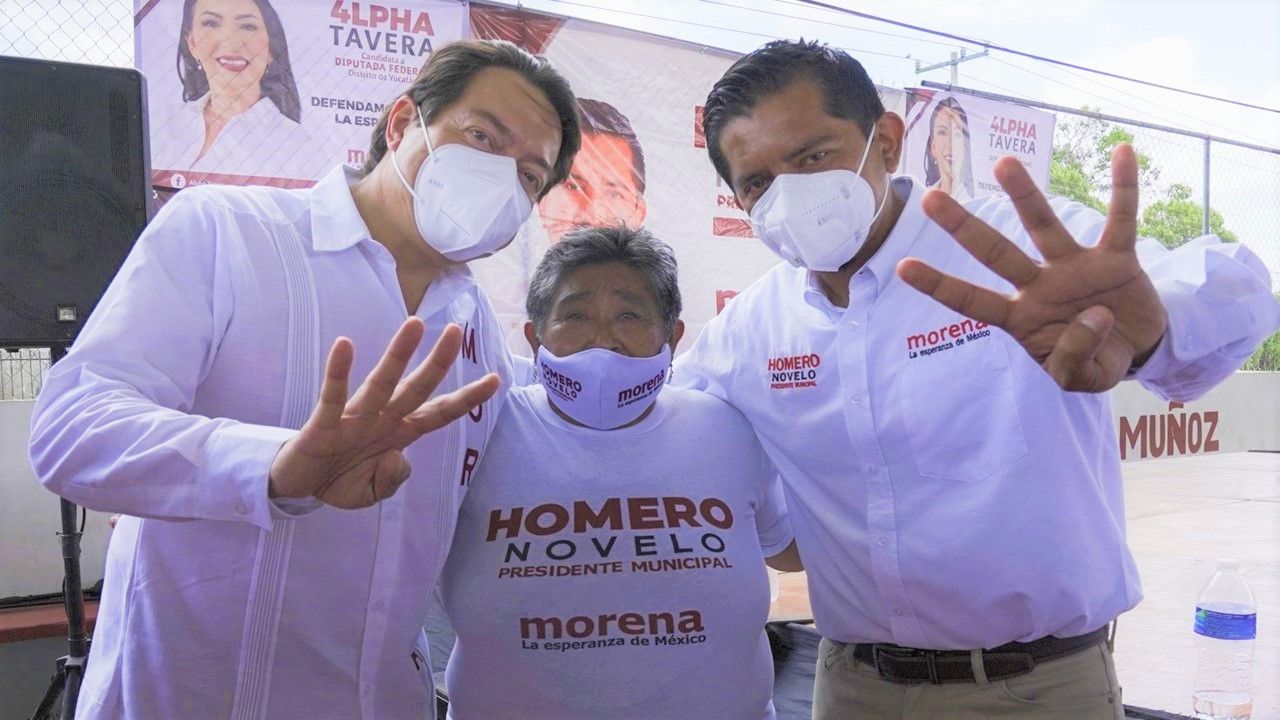 Espaldarazo nacional a Homero Novelo, comprometido con un futuro de oportunidades