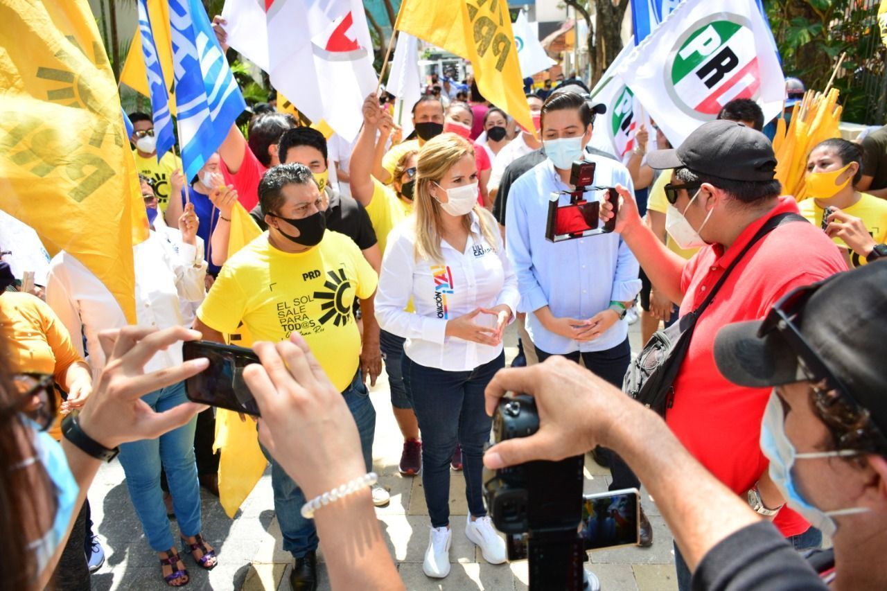 Generar empleos dignos y seguridad, mi prioridad: Lili Campos