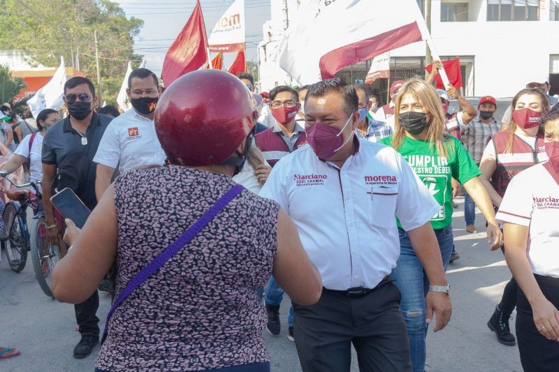 Gobernaremos con el pueblo y para el pueblo: Marciano Dzul