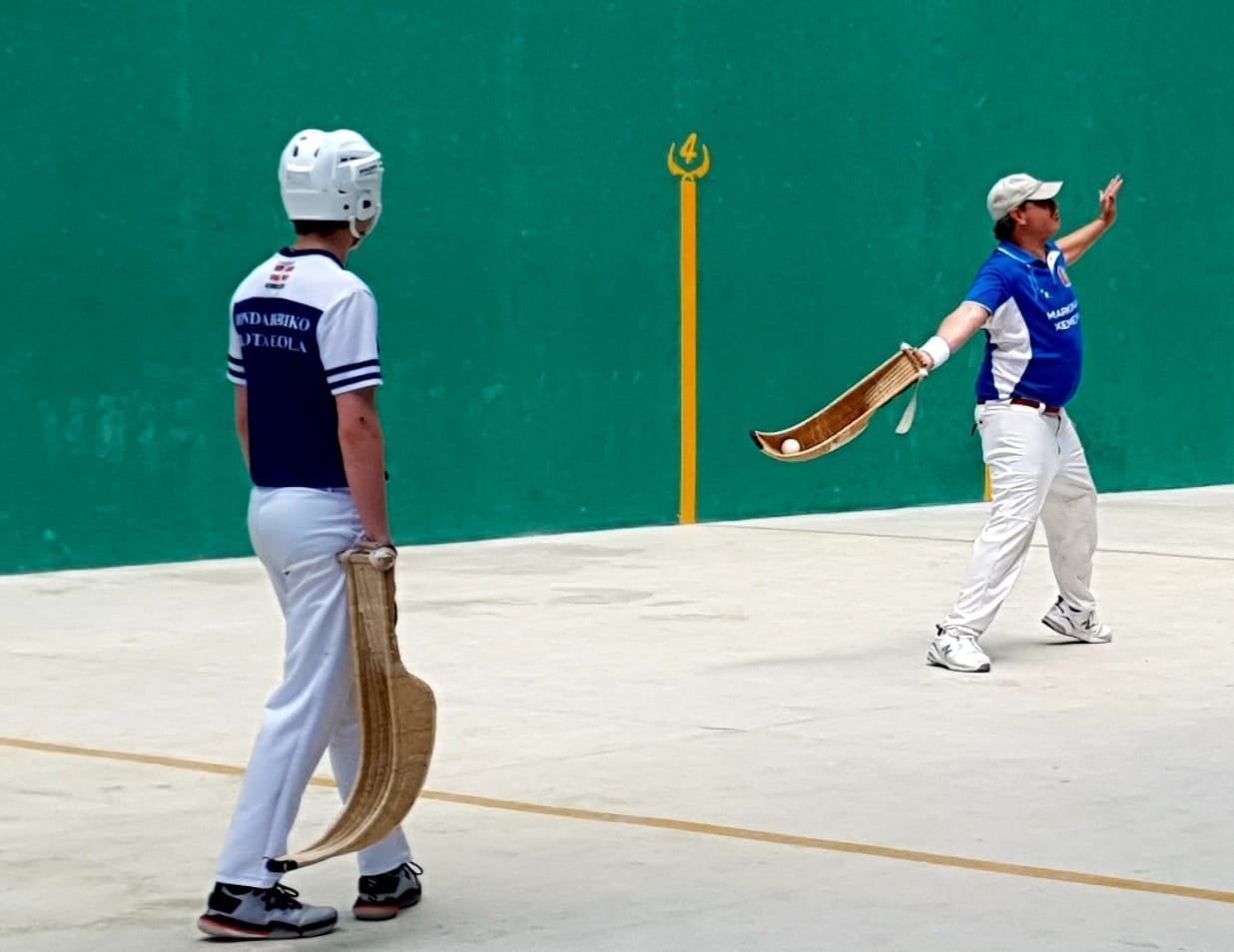 Pelotaris españoles y mexicanos promueven el Jai-Alai en Cancún