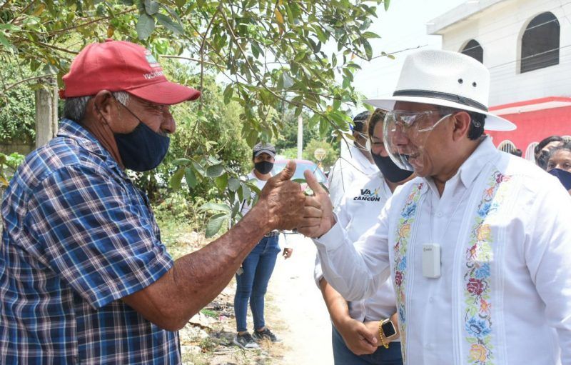 Rescataremos comunidades de Benito Juárez