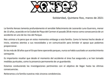 Parque ecoturístico asume parte de su responsabilidad en accidente que costó vida de turista