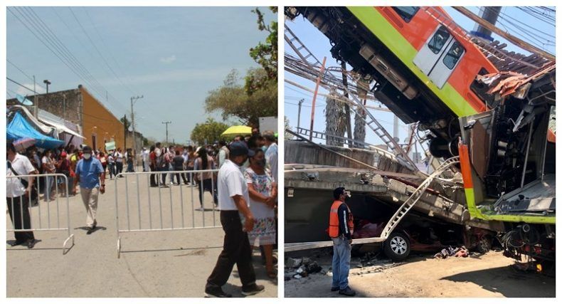 Caos en MORENA por visita presidencial y colapso línea 12 del metro