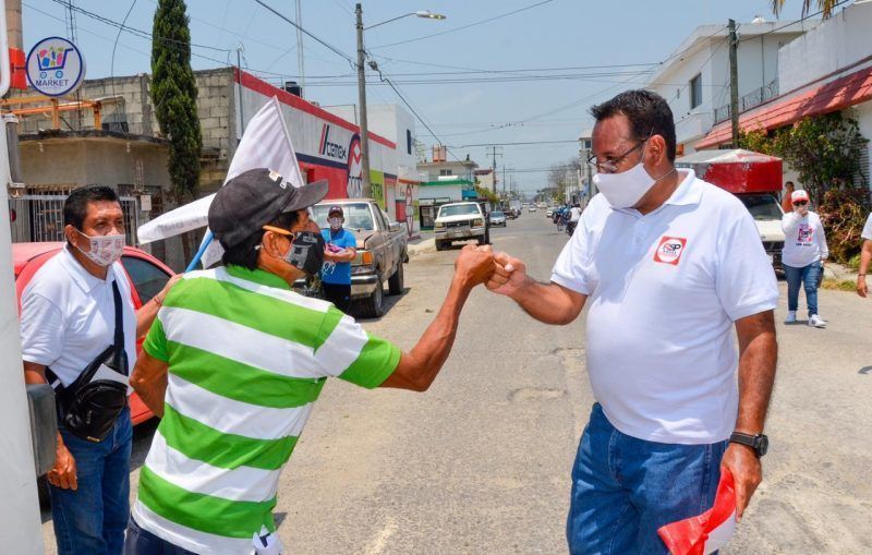Propuestas reales y no mentiras otra vez en campaña propone a sus oponentes José Angel Muñoz