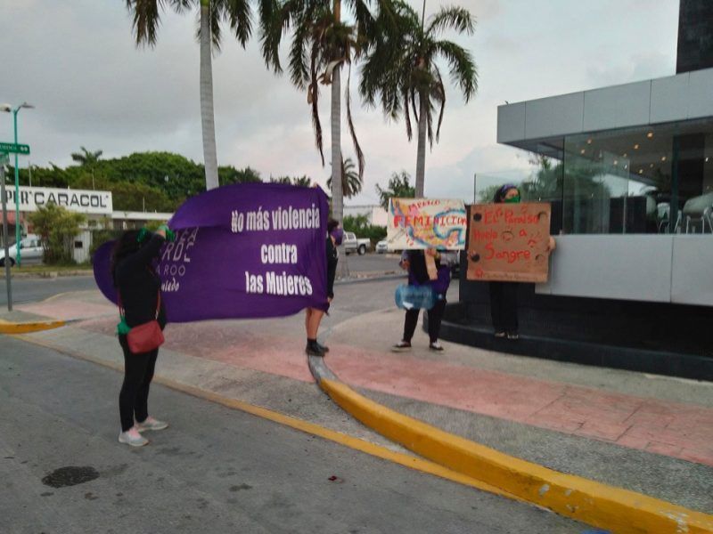 Red feminista denuncia que en Quintana Roo sólo se simula atender violencia contra la mujer