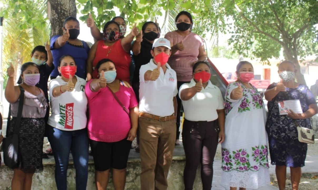 Muestras de confianza en sus recorridos fortalecen a Mayte Moisés