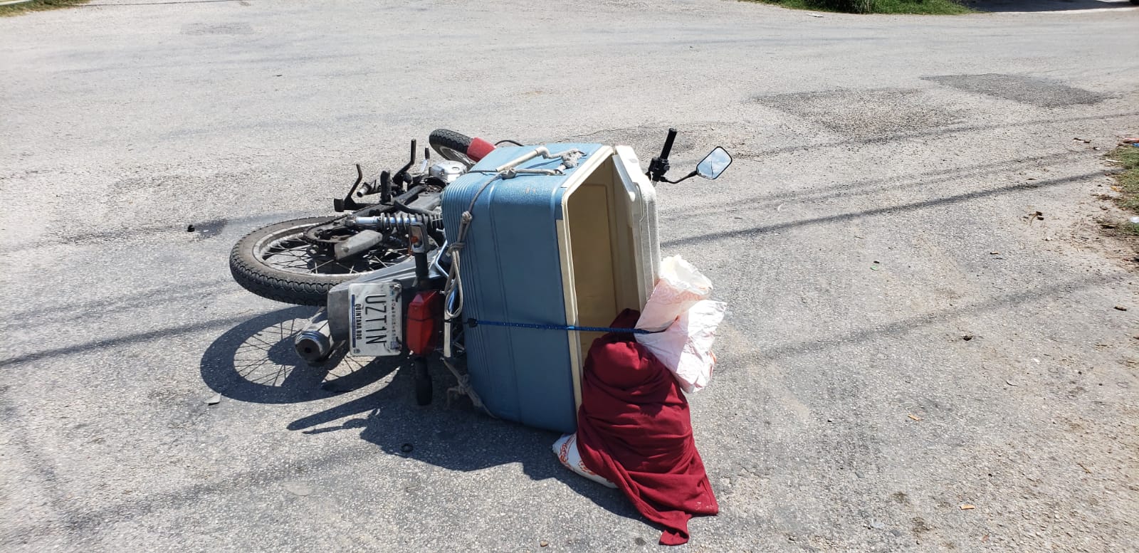 Abandonado y a su suerte