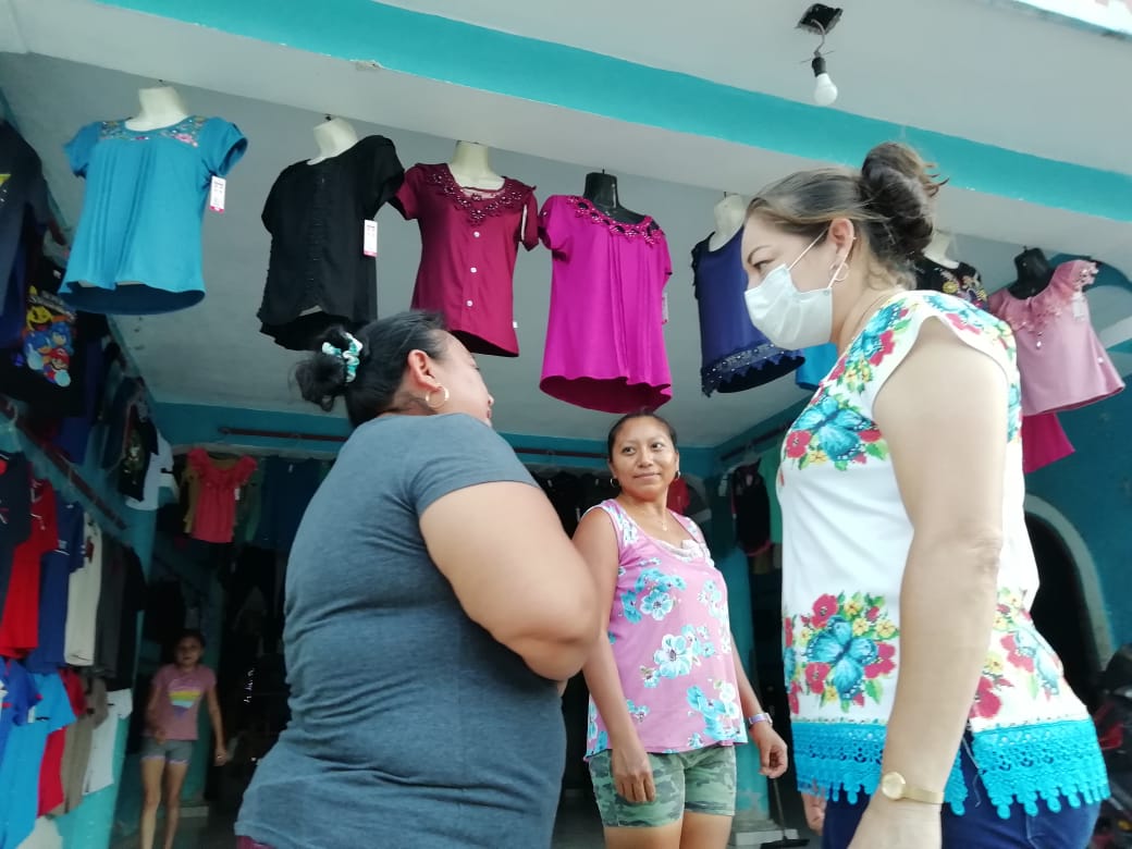 KARINA PACHECO REPUDIA LA VIOLENCIA POLÍTICA EN CHICHIMILÁ