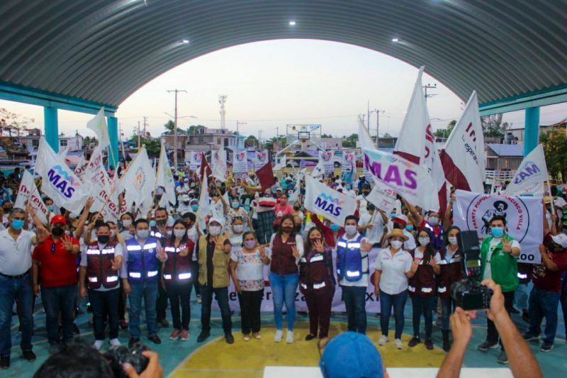 «Vamos a darle una nueva cara a Othón P. Blanco, ya basta de malos gobiernos, unidas y unidos lo vamos a lograr»
