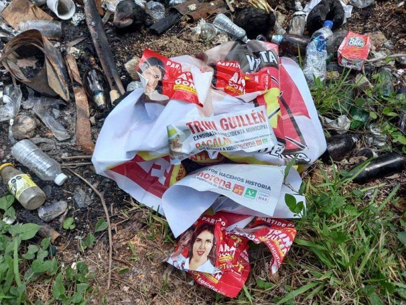 Denuncian “Guerra Sucia en Bacalar contra Trinidad Guillén Núñez”