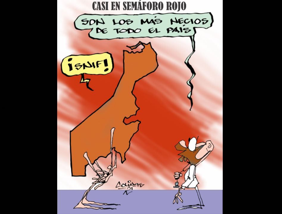 COLINAS: Casi en semáforo rojo