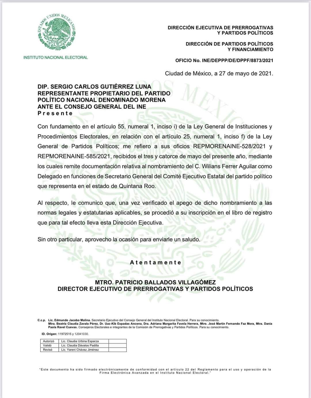 Termina oficialmente la era “marybelista” en Morena