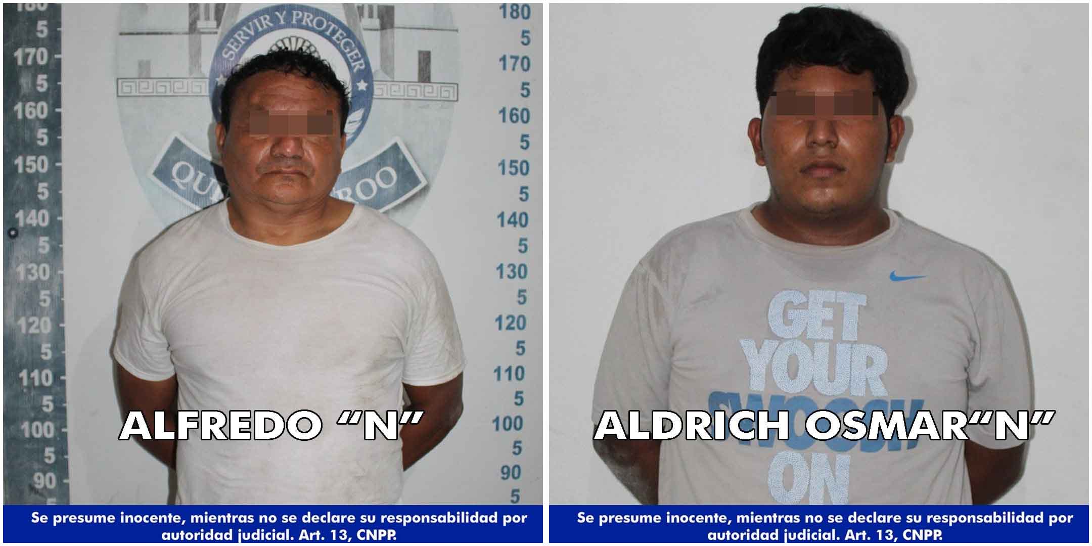 Detienen cerca de una plaza comercial a dos individuos con marihuana y crack