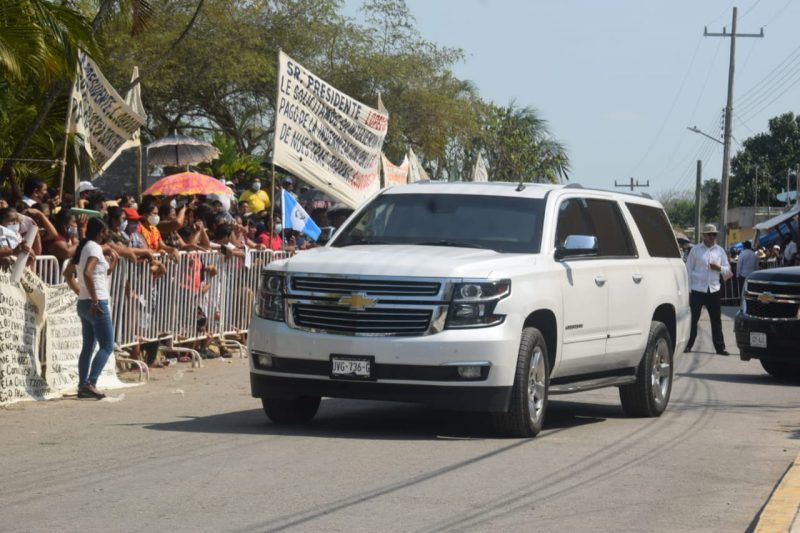 Pobladores de Felipe Carrillo molestos por ceremonia privada de “perdón” que encabezó AMLO