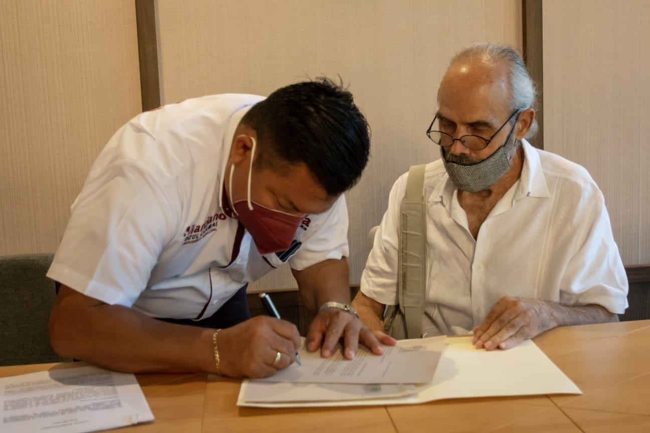 Ante empresarios Marciano Dzul se compromete regresarle orden y armonía a tulum