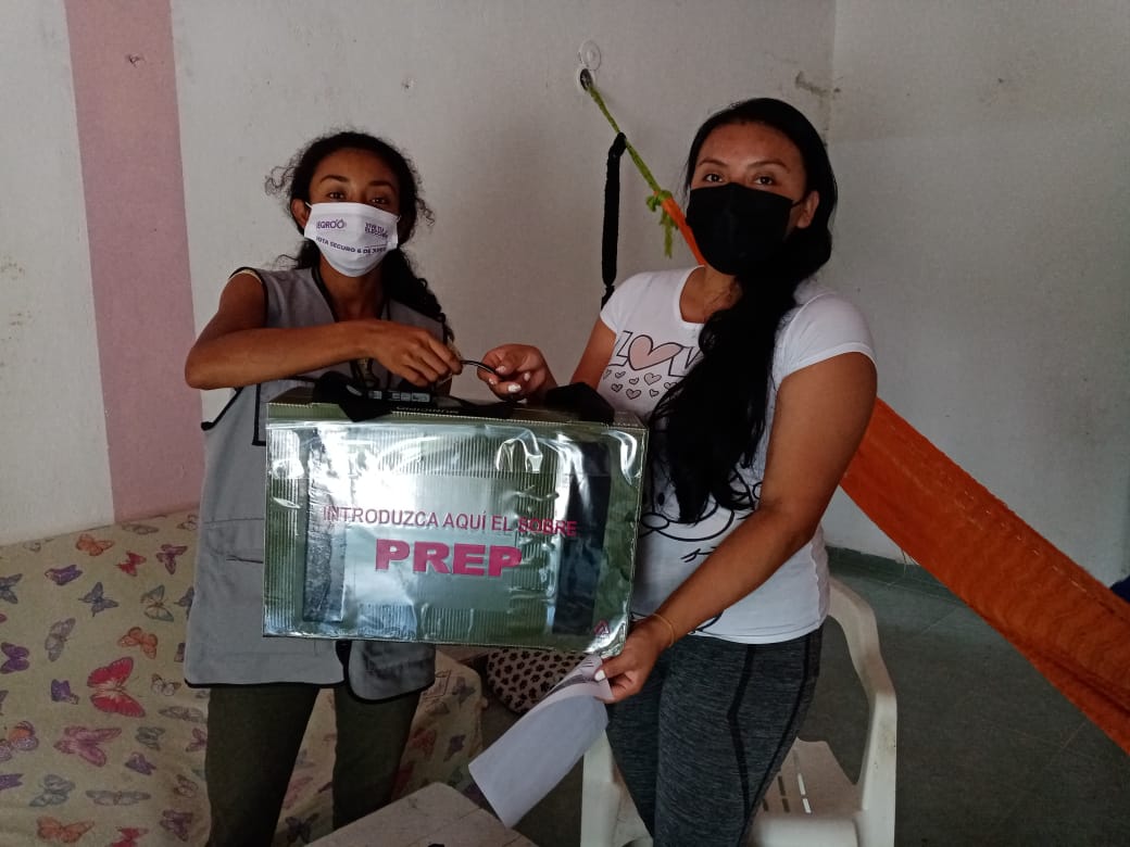 IEQROO e INE iniciaron la entrega de paquetes electorales