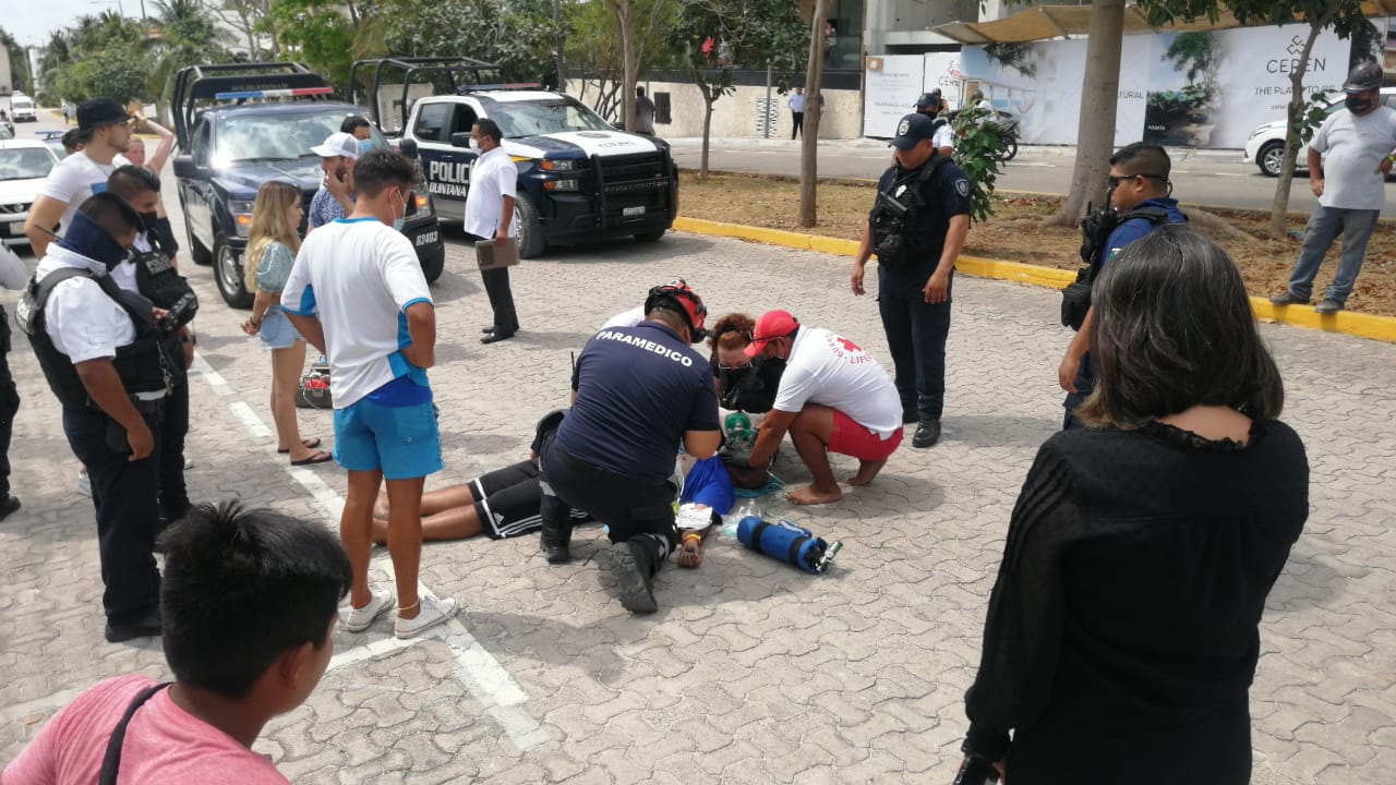 Fallece turista estadounidense de infarto sobre la Quinta Avenida