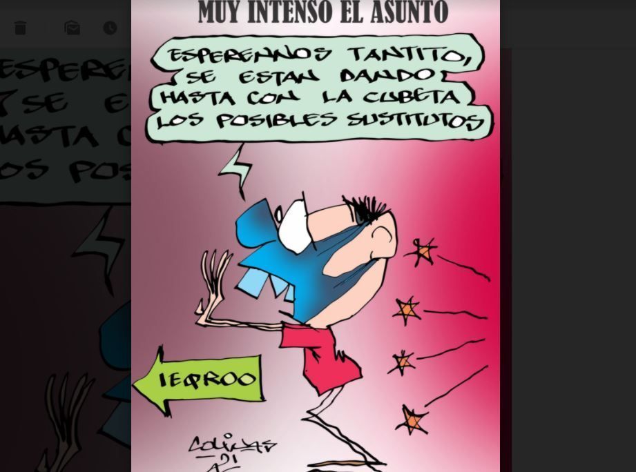 COLINAS: Muy intenso el asunto