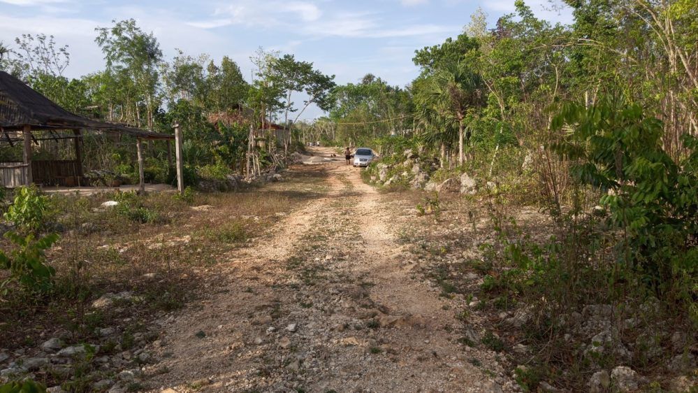 Habitantes de comunidad emergente en Lázaro Cárdenas desarrollan el asentamiento con recursos propios