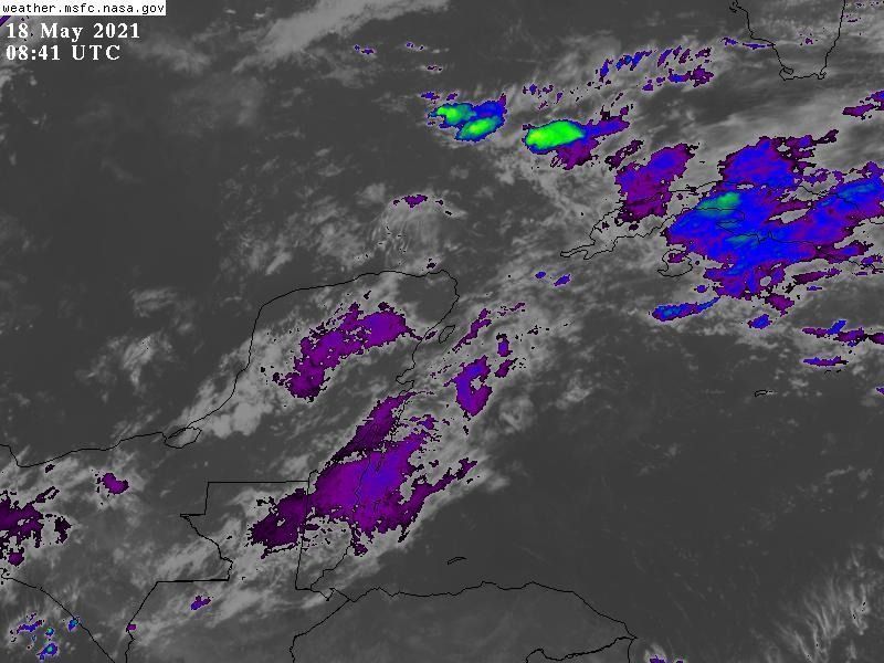 Lluvias ligeras para este martes en Cozumel