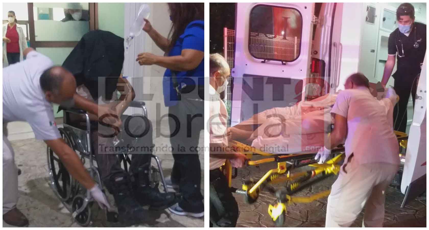 Atendidos de urgencia elementos heridos en atentado contra Merari.