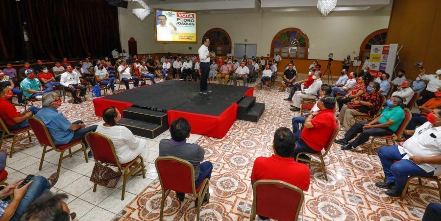 Unidad para defender a Cozumel, convoca Pedro Joaquín a la militancia priista