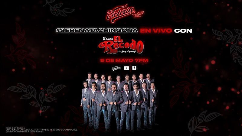 Cerveza Victoria y banda el Recodo se unen para dar, una serenata chingona