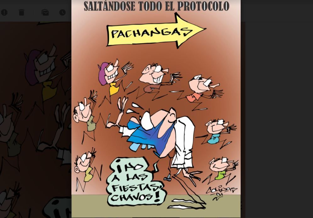 COLINAS: Saltándose todo el protocolo