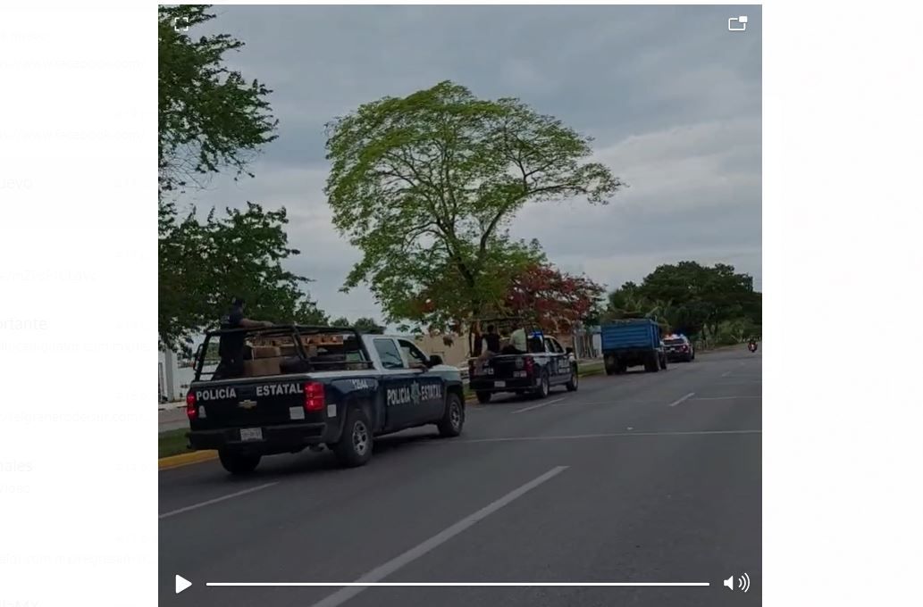Mega operativo en Chetumal por arribo de municiones