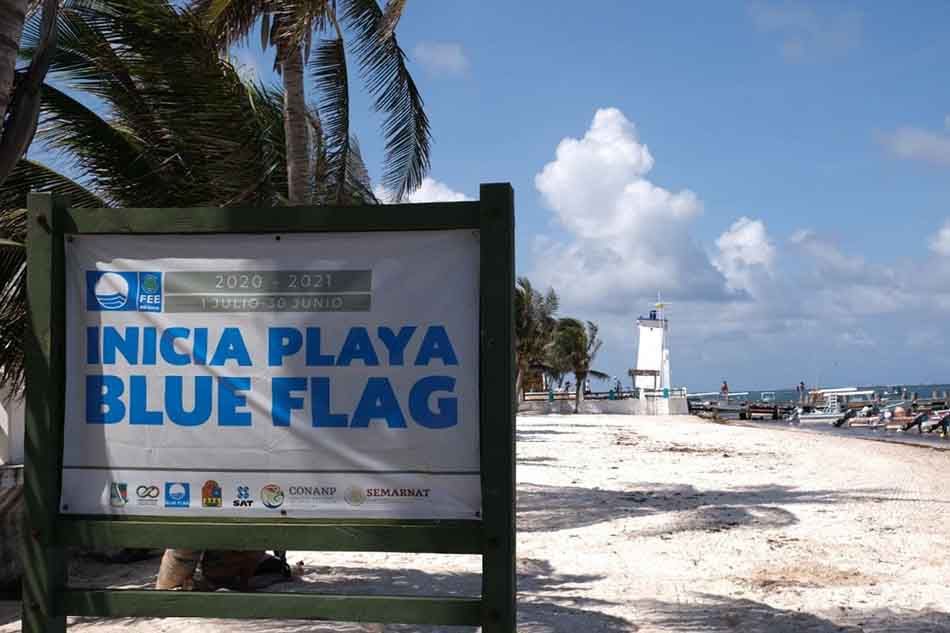 La Ventana al Mar, en Puerto Morelos, ratificada con el distintivo “Blue Flag”