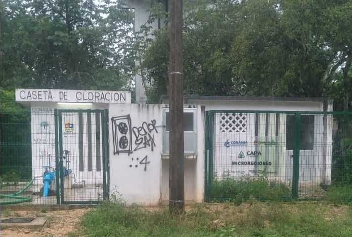 Comunidad maya, sin agua por desperfecto en motor abastecedor