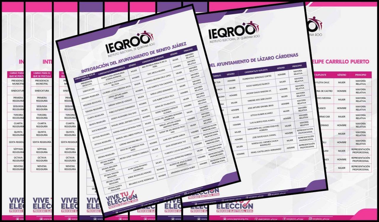 Otorga el IEQROO constancias a integrantes de los ayuntamientos de Quintana Roo