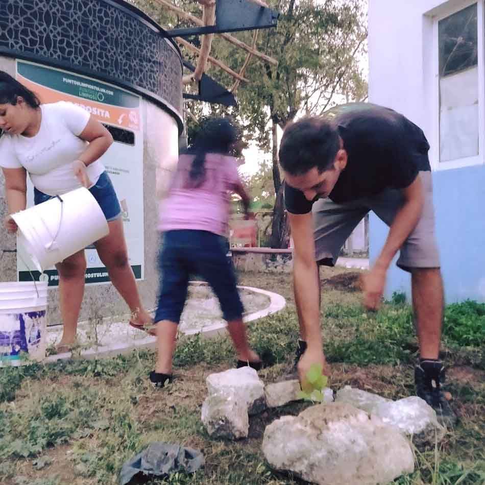Iniciativa ciudadana retira en tres meses 7 toneladas de material reciclable